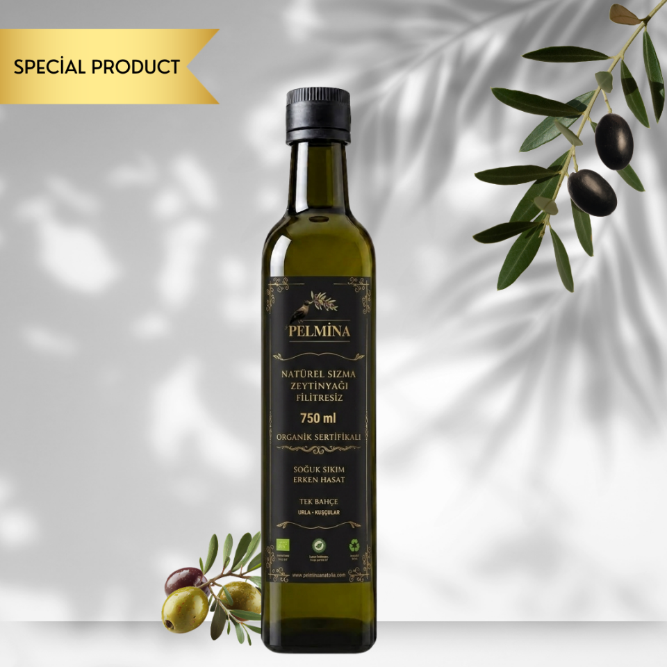 Pelmina Organik Zeytinyağı 750ml